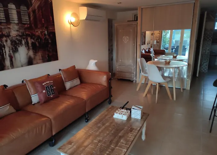 Maison Rez De Chaussee, Espace Jardin Pres Du Centre Ville D\'Arles